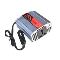 Cargador Inversor De Corriente Para Auto 200W 12V A 220V - Convertidor Universal