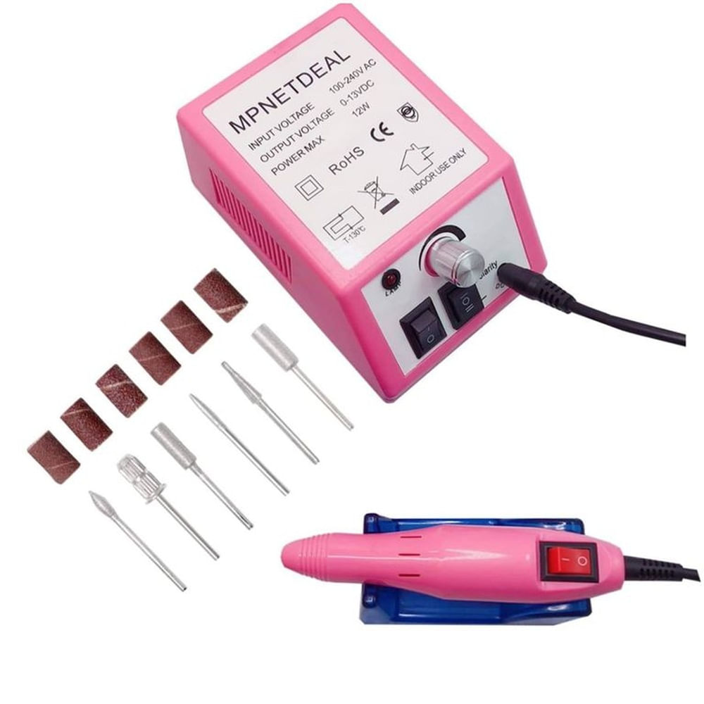 Set Pulidor Limador de Uñas Manicure Pedicure Mercedes 2000
