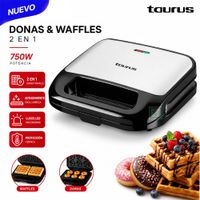 Maquina De Donas y Wafles Mod Taurus Dofles 2 En1