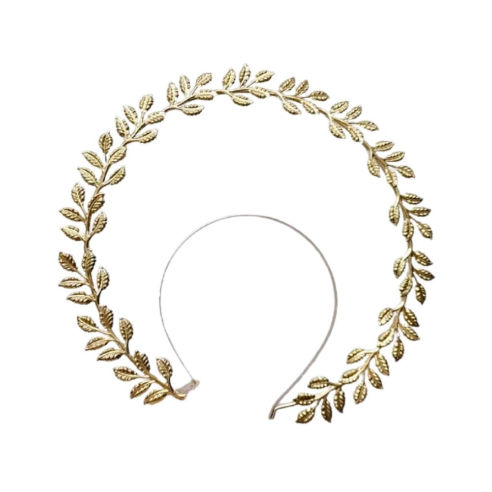 Vincha Egipcia Dorada con Brazalete Chic para Disfraz Halloween Fiesta 508A-10