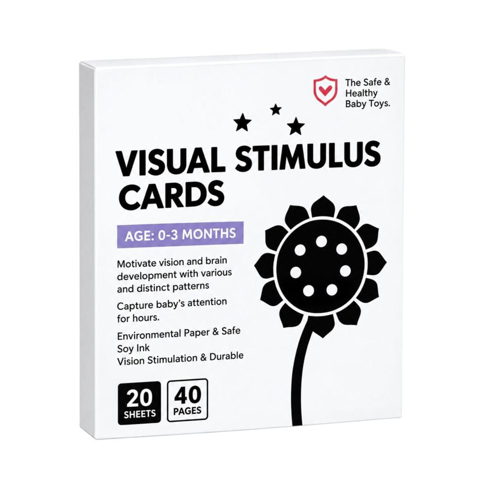 Tarjetas de Estimulación Visual 0 a 3 Meses