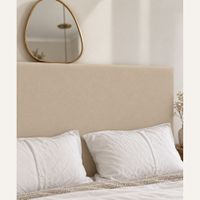 Cabecera 1.5 Plaza de Cuero Eleonor Ventitas Home Color Beige