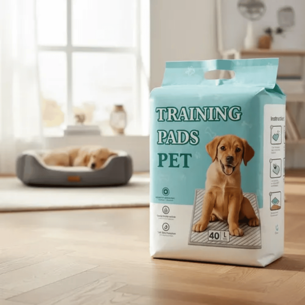 Pañal de Piso Absorbentes Training Pads Para Perros Talla L - 40 un