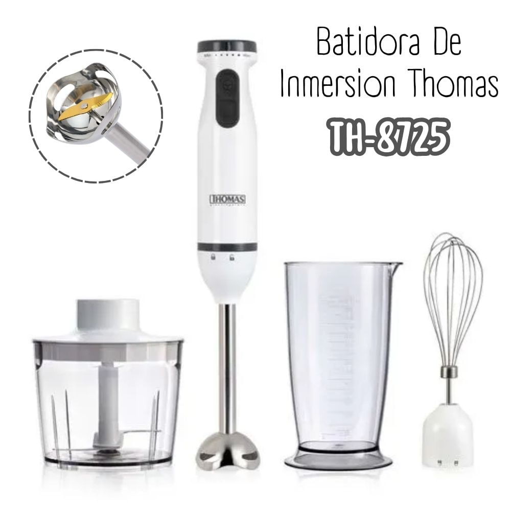 BATIDORA DE INMERSIÓN THOMAS TH-8725.