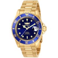 Reloj Invicta Pro Diver 8930OB Automático Fecha Acero Inoxidable Dorado Dial Azul