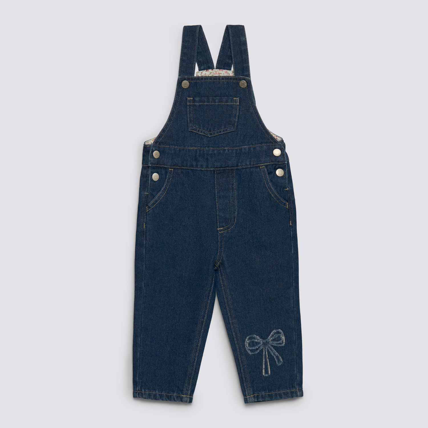 Jumper Pantalón Bebé Niña Patch Baby Circus Azul Talla 12M