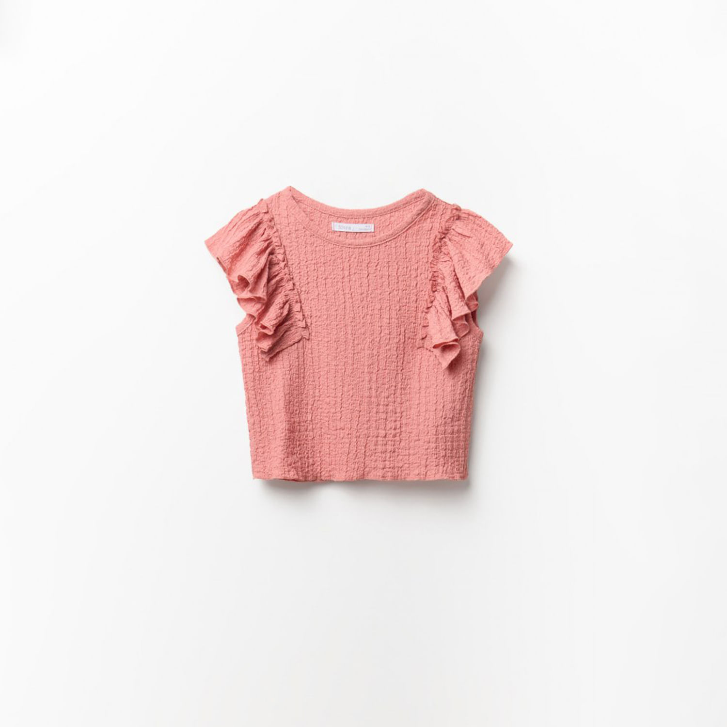 Polo Niña Sfera Sin Manga Cerezas Mx Rosa 6-7