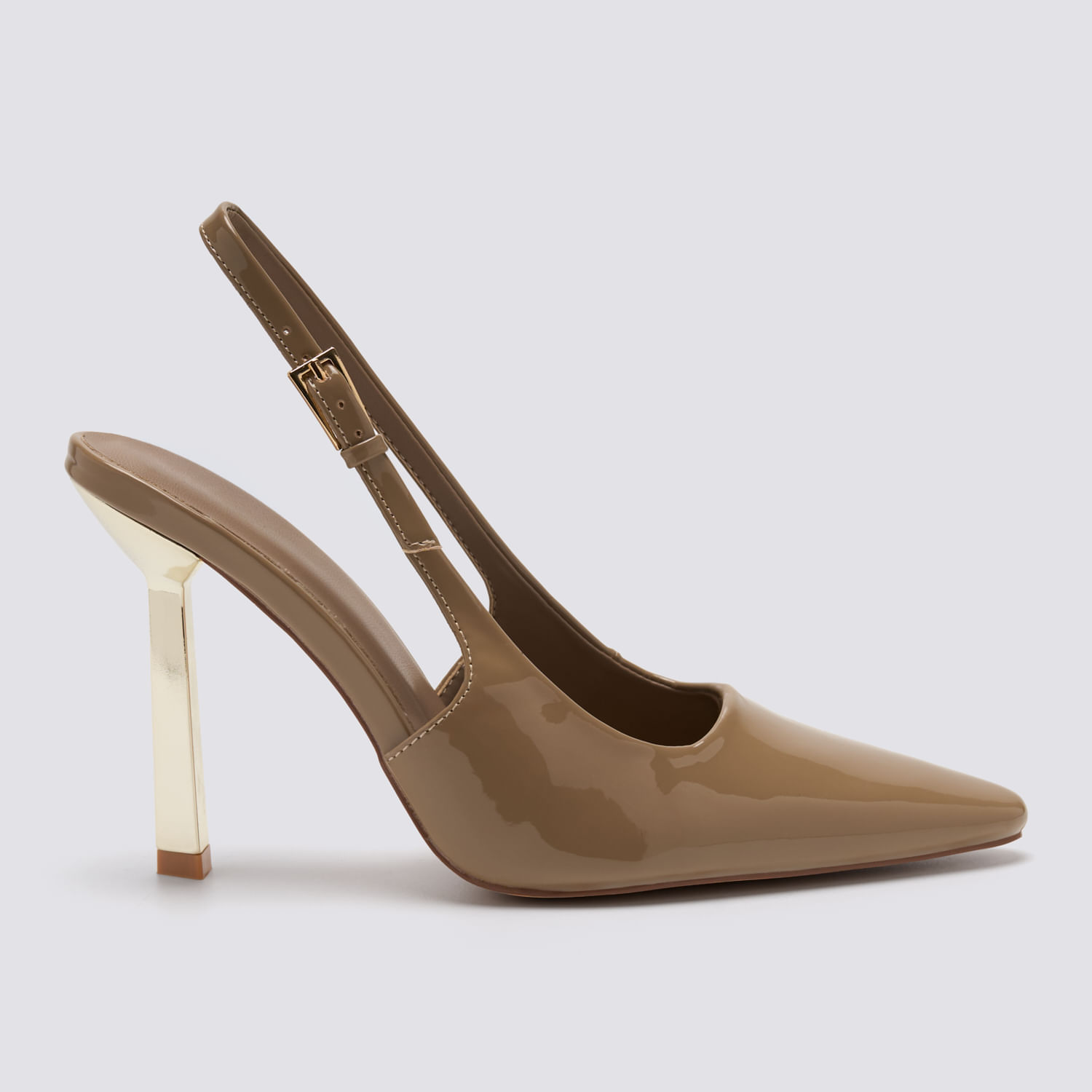 Zapatos De Vestir Mujer Maritza Taupe Malabar 37