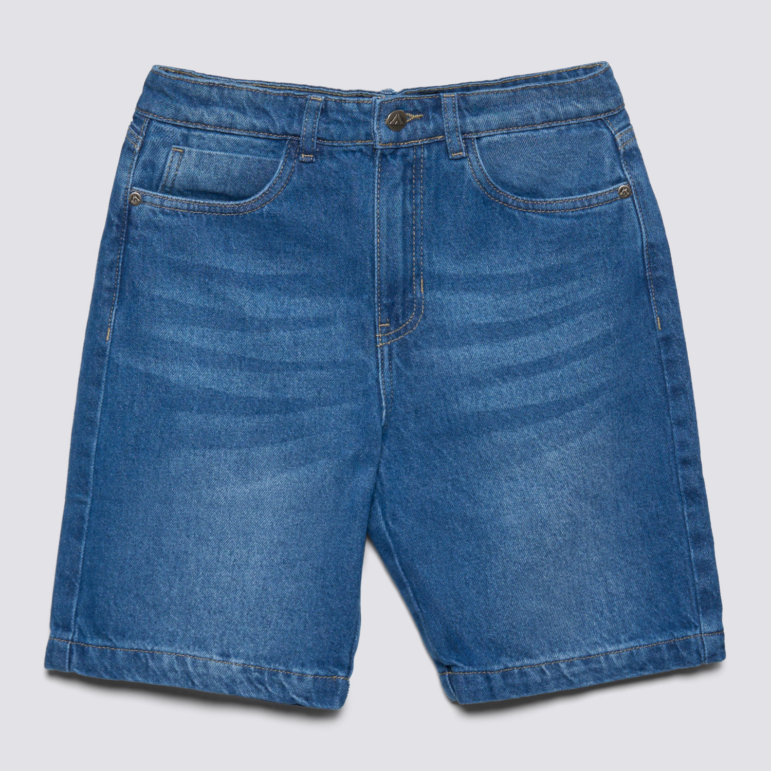 Short Teen Niño Denim Wash Aereal Azul Talla 14