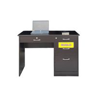 Escritorio Ejecutivo 120 cm ASES color Wengue
