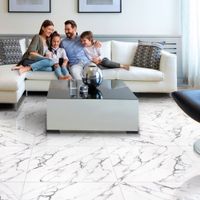 Piso Cerámico Marmolizado Macael Blanco 45x45cm 2.23m2 Celima - Calidad Comercial