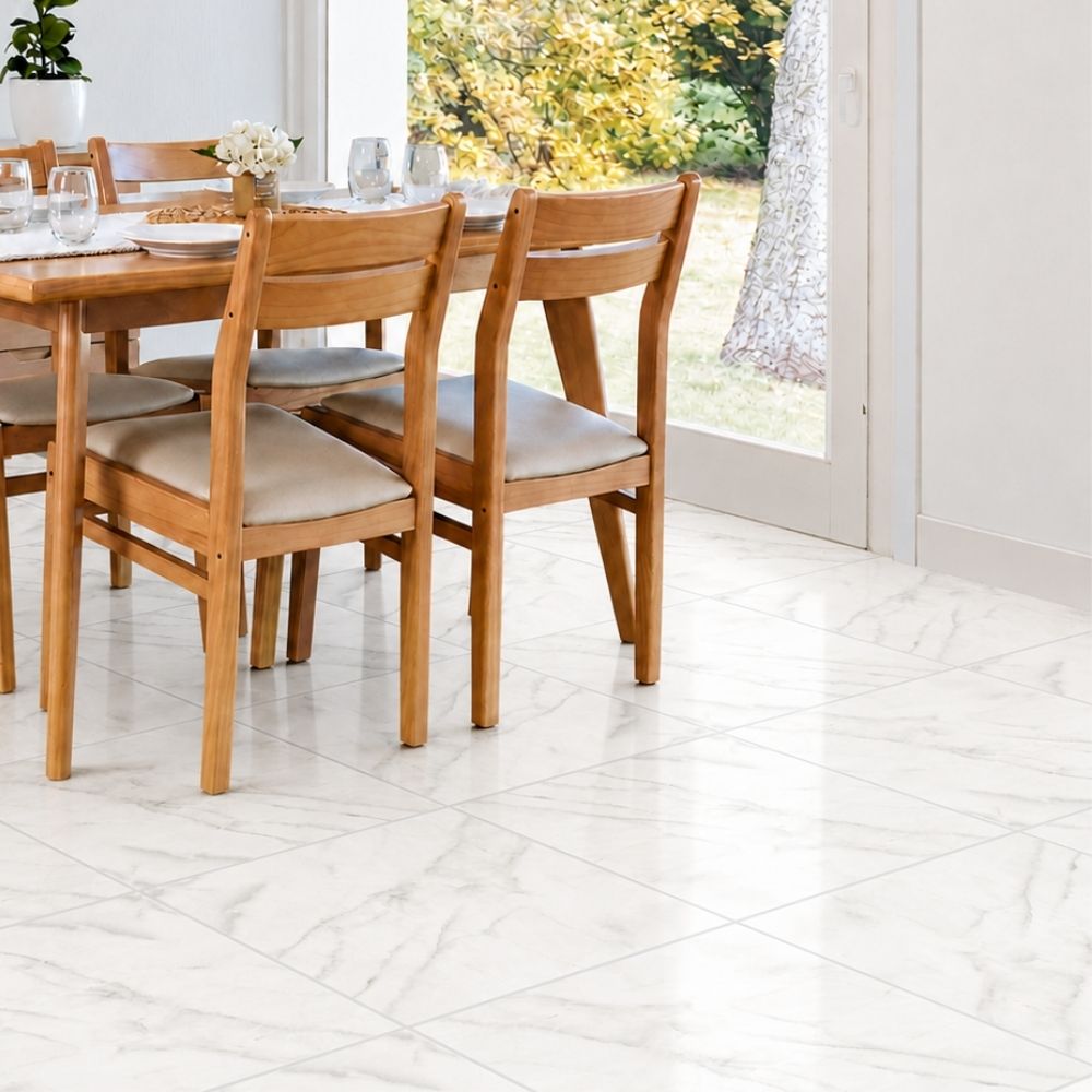 Piso Cerámico Marmolizado Vitral 45x45cm 2.29m2 Scop