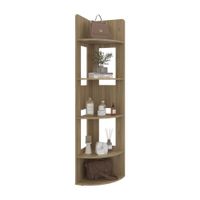 Biblioteca Esquinera Dreams Fresno 170x40x40 Tuhome