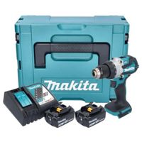 Taladro Percutor Makita DHP489RFJ 1/2” 18V Brushless 2x 3.0Ah
