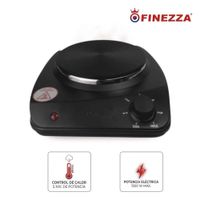 Cocina Eléctrica Finezza FZ  202D3N 01 Hornilla Negro