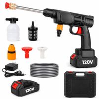 HIDROLAVADORA INALAMBRICA PORTATIL A BATERIA 120V.
