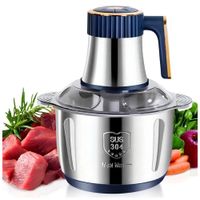 Picador Eléctrico de 3 Litros 300W para Verduras Carne y Más