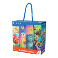 Rompecabezas DISNEY Pixar 4 en 1