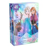 Rompecabezas Metalizado DISNEY Frozen 48 Piezas