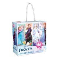 Rompecabezas DISNEY 4 en 1 Frozen
