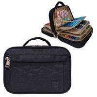 Cartuchera Organizadora Pencil Kengar - Negro Corazón