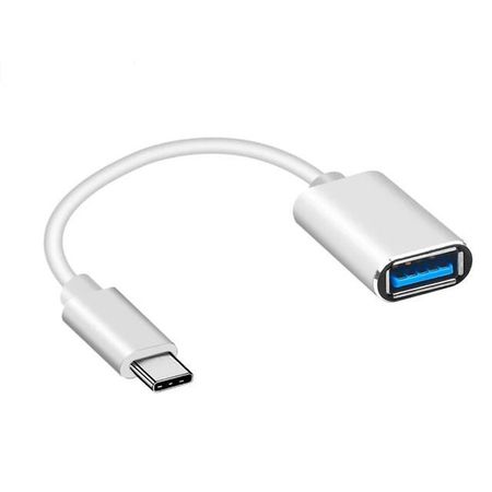 x2 Cables Otg Adaptador De Usb A Tipo C Para Celulares Multicolor