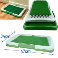 Inodoro de Bandeja Hecho de Césped Artificial para Cachorros