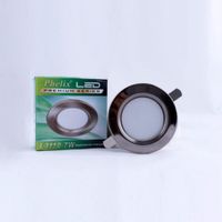 SPOT DE 7W LUZ BLANCA COLOR  NIQUEL 220V  500LM
