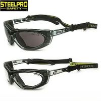 Lentes de seguridad turbine, 2 unidades claro y oscuro Steelpro