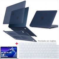 case  mica  cobertor teclado MacBook Pro 14 M5 M4 M3 M2 Teclado Ing
