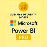 Power BI Pro Administración con Cuenta MO365
