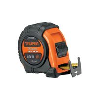 Flexómetro Gripper contra impactos 5.5 m cinta 25 mm, TRUPER  14613