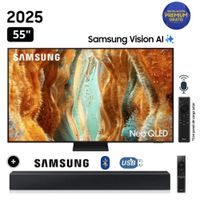 Televisor Samsung 55"" Neo Qled 4k Vision Ai Smart TV QN55QN70F  + Soundbar HW B400