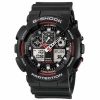 Reloj Casio G-Shock GA100-1A4 Digital Analógico Resina Negro
