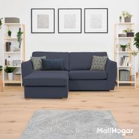 Seccional Smart Zen Intercambiable Gris Oscuro