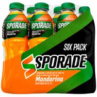Bebida Rehidratante SPORADE Sabor a Mandarina Botella 500ml Paquete 6un