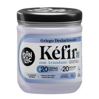 Yogurt Griego DANLAC Estilo Kéfir Sabor Arándano Frasco 420g