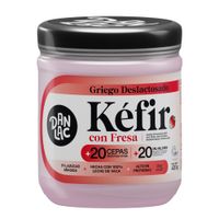 Yogurt Griego DANLAC Estilo Kéfir Sabor Fresa Frasco 420g