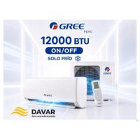 Aire Acondicionado Mini Split 12000 Btu Solo Frio Blanco