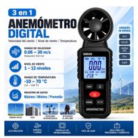 ANEMOMETRO PROFESIONAL DIGITAL S8606
