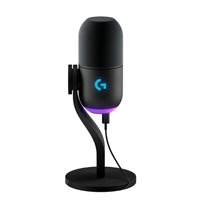 Micrófono Yeti GX Dinámico Logitech RGB Negro