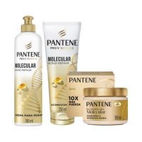 Pack PANTENE PRO-V Bond Repair: Acondicionador 250ml + Crema de Tratamiento Bond Repair 300ml + Crema para Peinar Botella 300ml