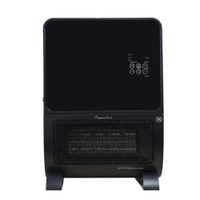 Calefactor digital con humidificador efecto fuego negro
