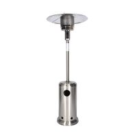 Calentador de Patio Tipo Hongo a Gas Climapower 13000w Acero Inoxidable