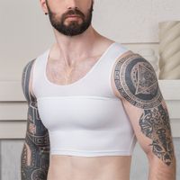 Faja para pecho o ginecomastia para hombre