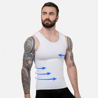 Faja bividi moldeador extra compresor para hombre de cintura abdomen y ginecomastia