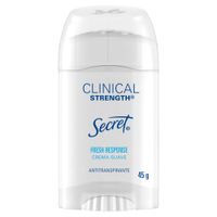 Desodorante para Mujer en Barra SECRET Fresh Response Clinical Frasco 45g