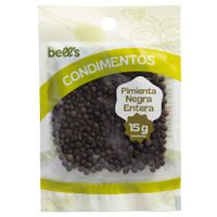 Pimienta BELL'S Negra entera Sobre 15Gr