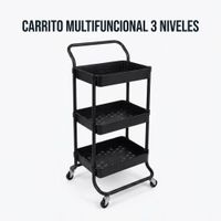 Carrito Organizador Multiuso De 3 Niveles Con Ruedas.