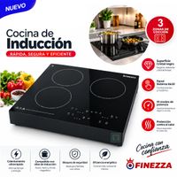 Cocina De Induccion 3 Hornillas Finezza FZ-320IN-3
